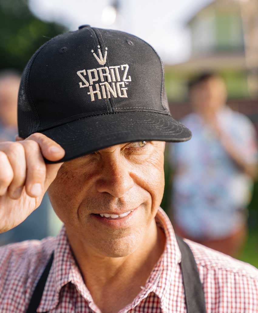 Spritz King branded baseball cap